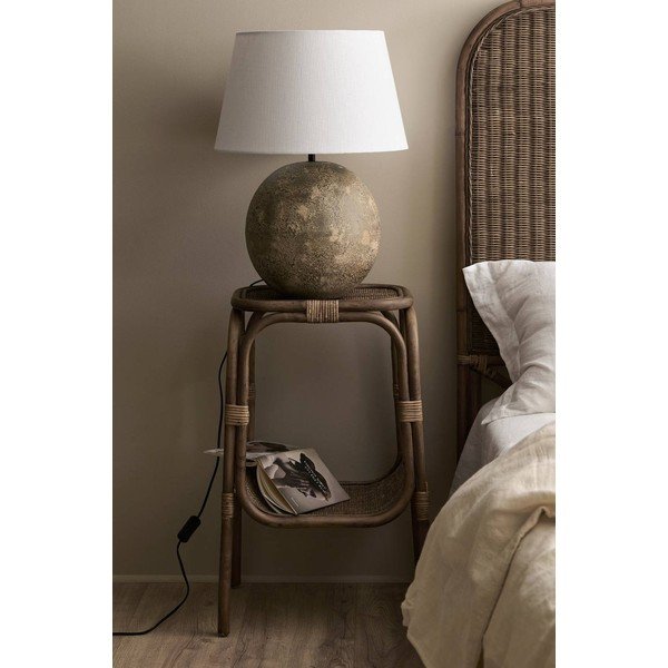 Măsuță auxiliară rotundă din ratan ø 41 cm Magnolia – Ellos Home-image-2