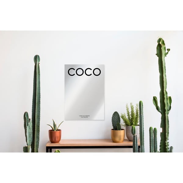 Oglindă de perete Little Nice Things Coco Chanel, 70 x 50 cm-image-1