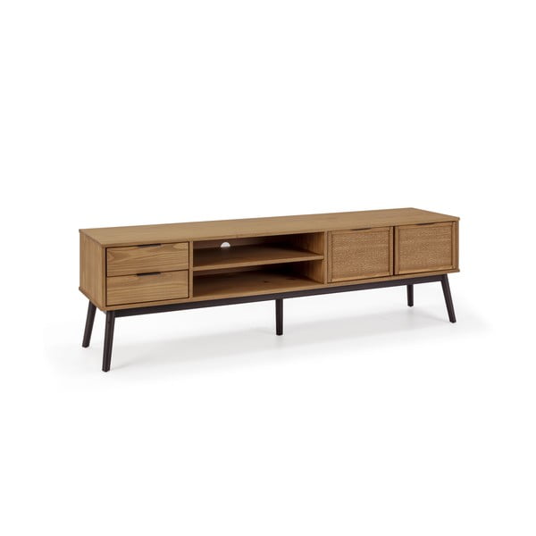 Comodă TV din lemn de pin 180x52 cm Natasha – Marckeric-image-2