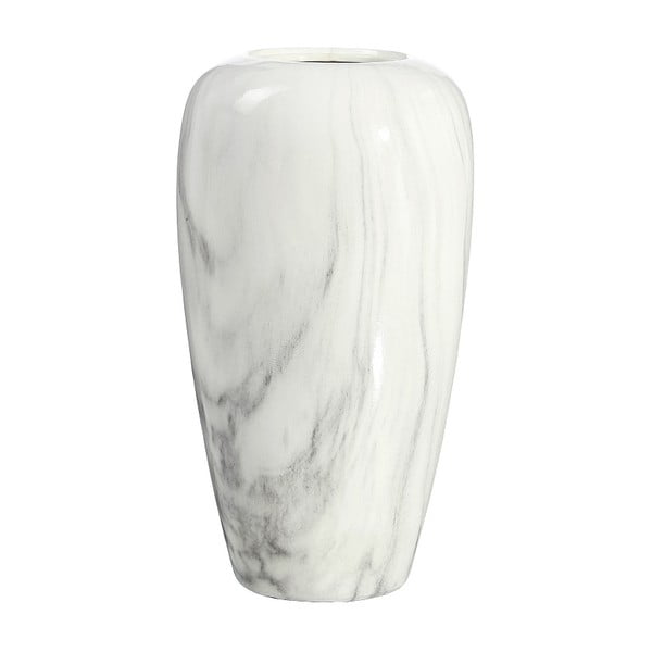 Vază ceramică cu model marmură Ixia Calderon, înălțime 39 cm