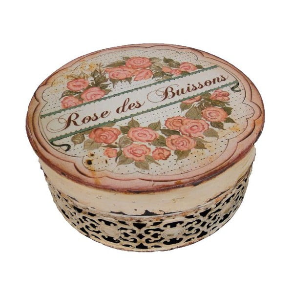 Cutie rotundă  Antic Line Rose des Buissons