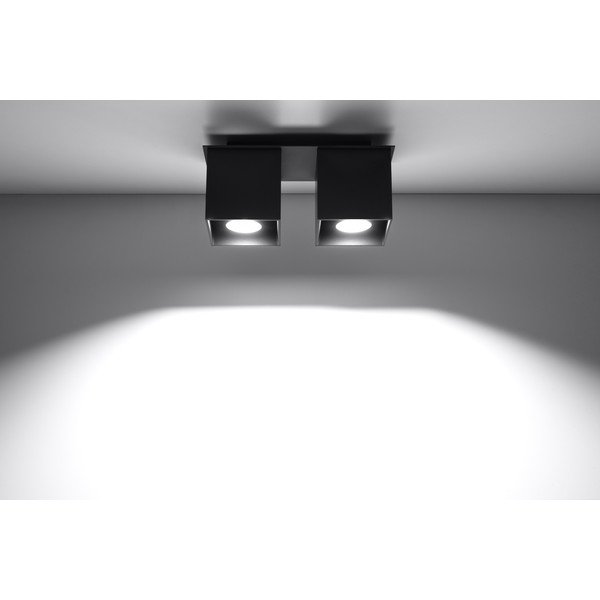 Plafonieră Sollux Geo, negru-image-4