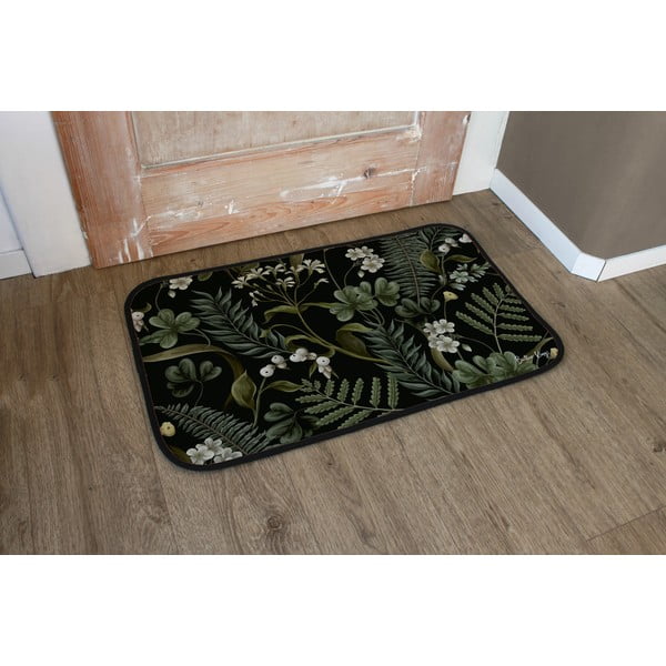 Covoraș de intrare 45x75 cm White and Green Beauty – Butter Kings-image-1