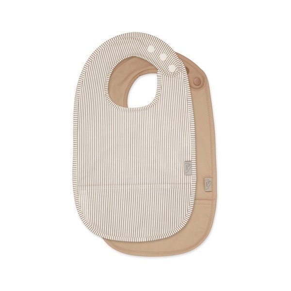 Bavete bej 2 buc. Classic Stripes Camel – Cam Cam Copenhagen