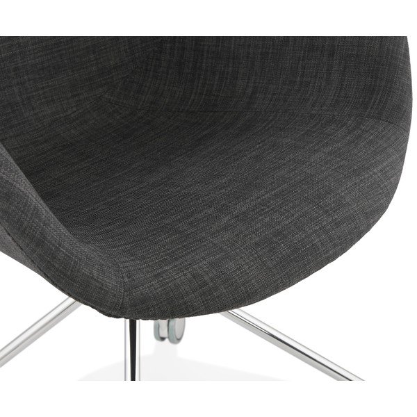 Scaun de birou Kokoon Nesly, negru-image-4