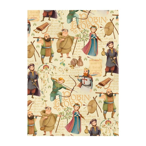 Bloc de notițe cu pix 50 pagini A6 Robin Hood – Kartos-image-1