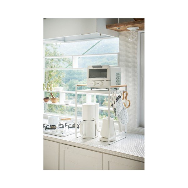 Raft de bucătărie YAMAZAKI Tosca, alb-image-2