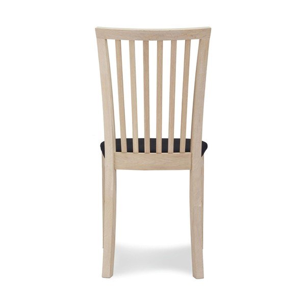 Scaun de dining în culoare naturală din lemn masiv de stejar Mette – Furnhouse-image-2