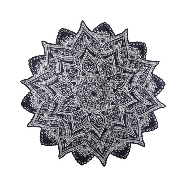 Covor Vitaus Grisso, ⌀ 80 cm-image-1