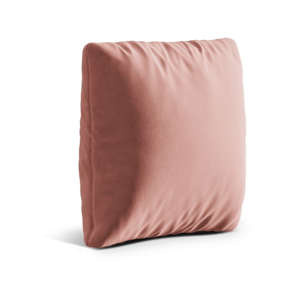 Pernă pentru canapea roz cu tapițerie din catifea Kemi – Cosmopolitan Design-image-1