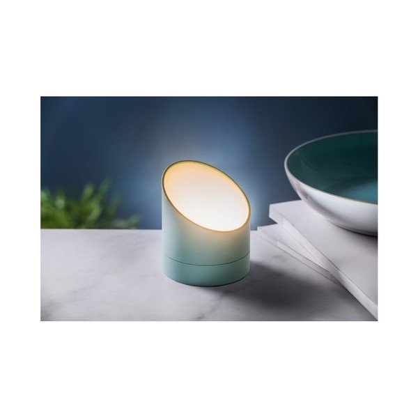 Ceas deșteptător cu LED Gingko Edge, verde-image-4
