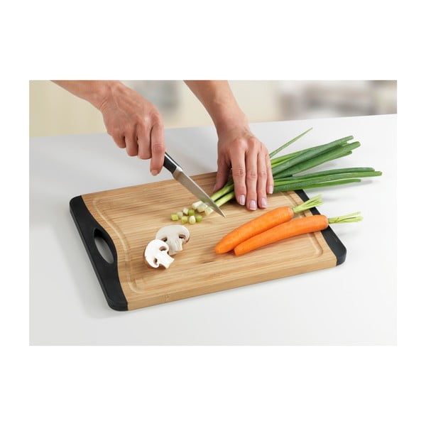 Tocător antiderapant din lemn de bambus Wenko, 33 x 23 cm-image-2