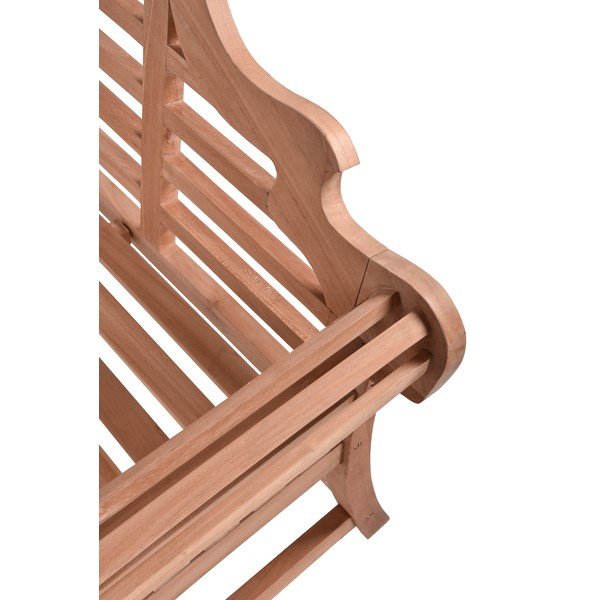 Bancă de grădină în culoare naturală din lemn masiv Picadilli – Garden Pleasure-image-3