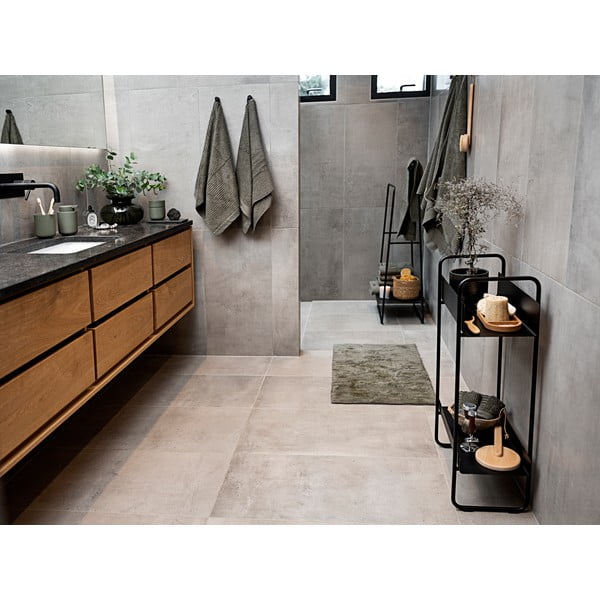 Masă consolă neagră din metal 24x48 cm A-Console – Zone-image-3