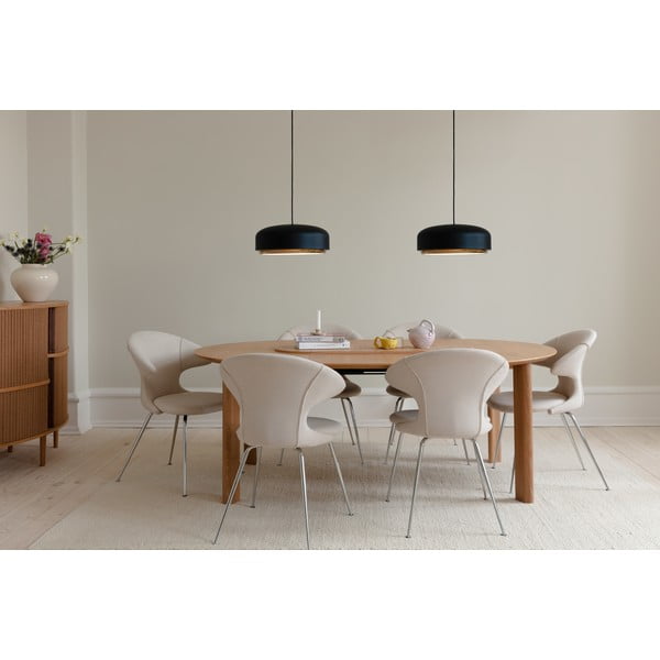 Lustră neagră LED cu abajur din metal ø 40 cm Hazel medium – UMAGE-image-3