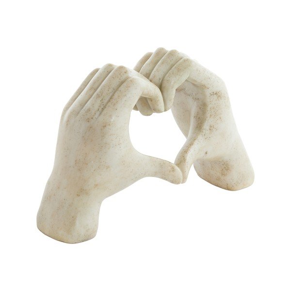 Statuetă din polirășină (înălțime 15 cm) Hands – Light & Living