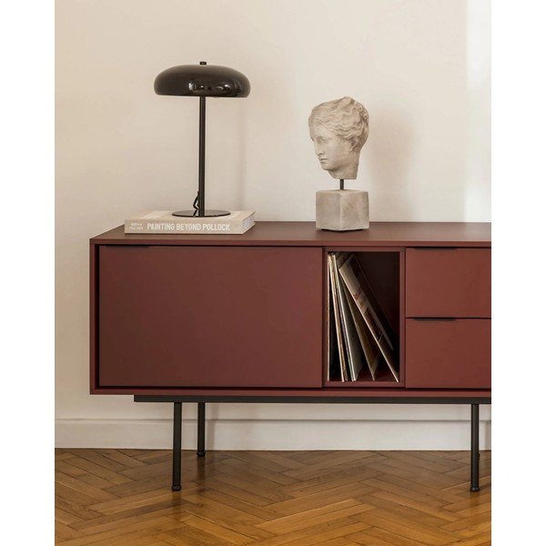 Comodă TV burgundy 189x61x42 cm Mod – noo.ma-image-4