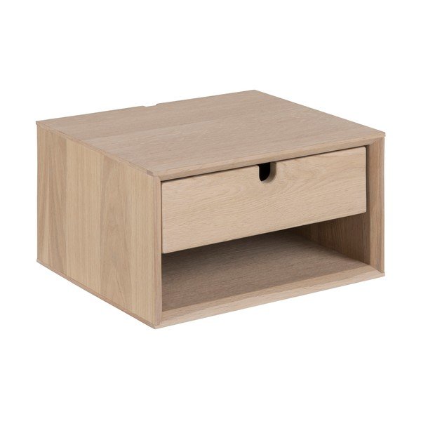 Noptieră suspendată cu 1 sertar Actona Century, înălțime 21 cm-image-3