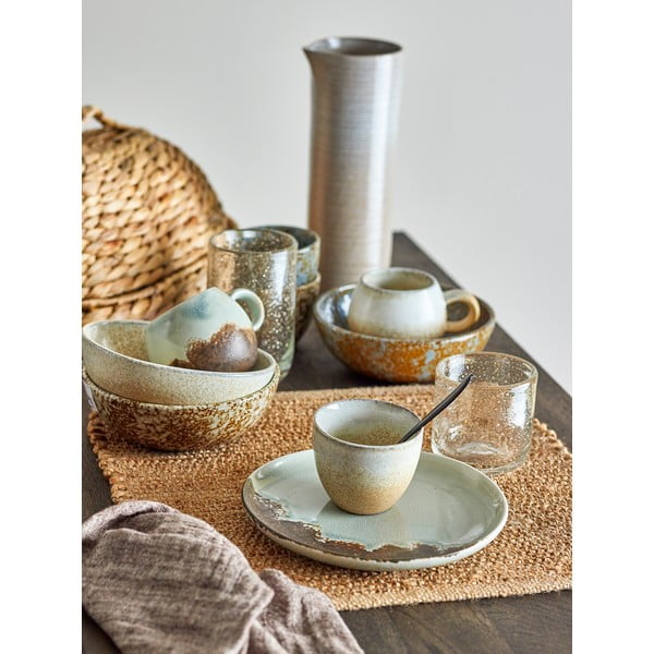 Cană maro/crem din ceramică 280 ml Paula – Bloomingville-image-2