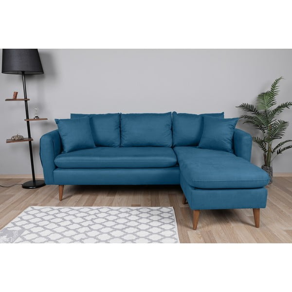 Canapea albastră 215 cm Sofia – Balcab Home-image-1