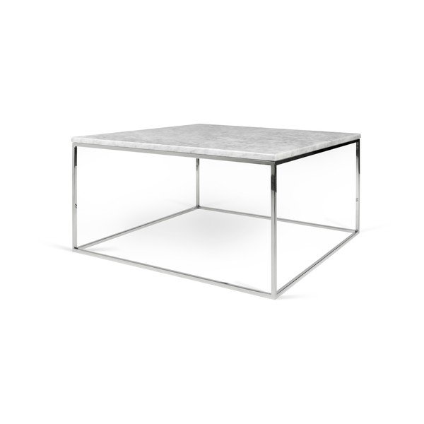 Măsuță de cafea cu blat din marmură 75x75 cm Gleam TemaHome-image-3