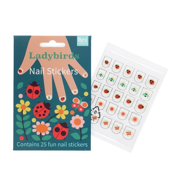 Set creativ Ladybird – Nail stickers – Rex London