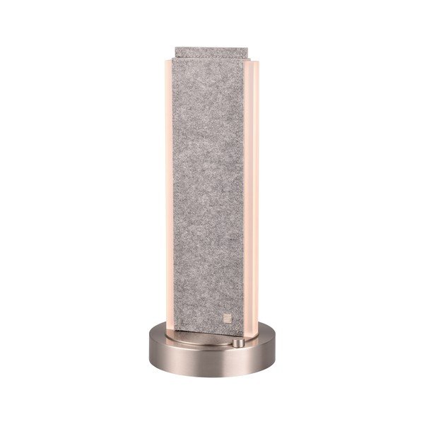 Veioză gri LED cu control vocal/cu control prin aplicații mobile cu abajur textil (înălțime 51 cm) Cicara – CINQUE-image-4