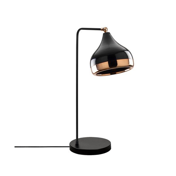 Veioză Opviq lights Yildo, negru-arămiu