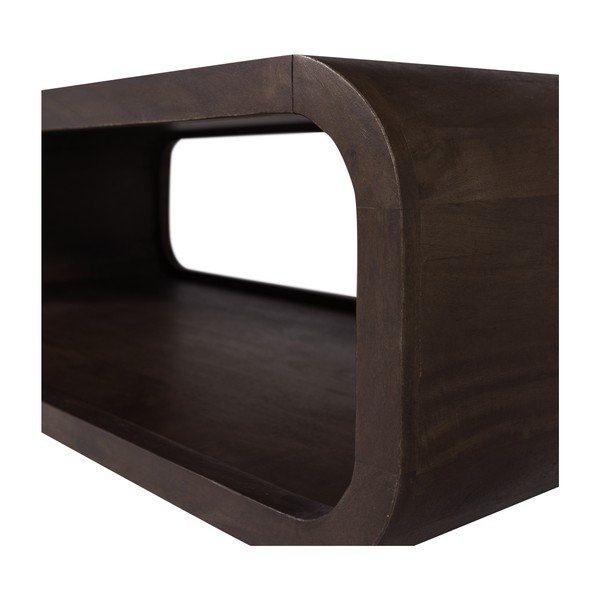 Măsuță de cafea în culoare naturală închisă din lemn de mango 60x120 cm Kinu – WOOOD-image-4