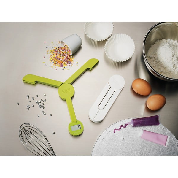 Cântar pliabil digital Joseph Joseph TriScale, verde-image-1