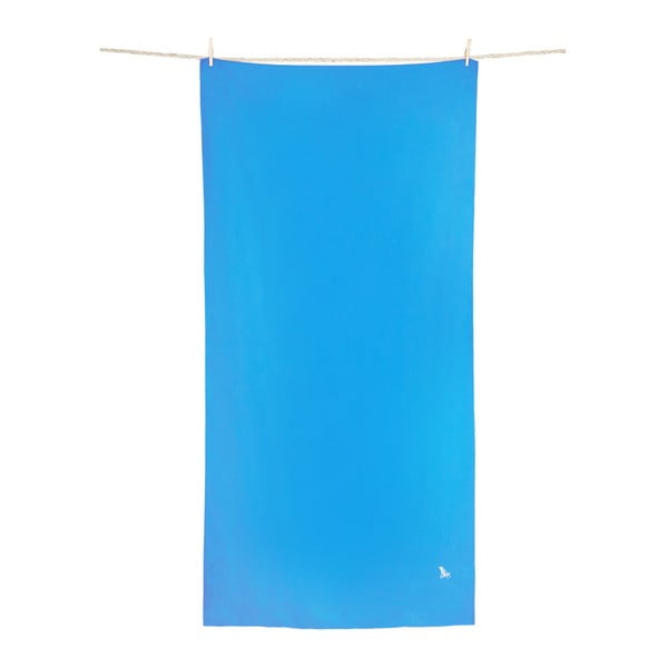 Prosop microfibră cu uscare rapidă Dock and Bay Classic, 160 x 80 cm, albastru