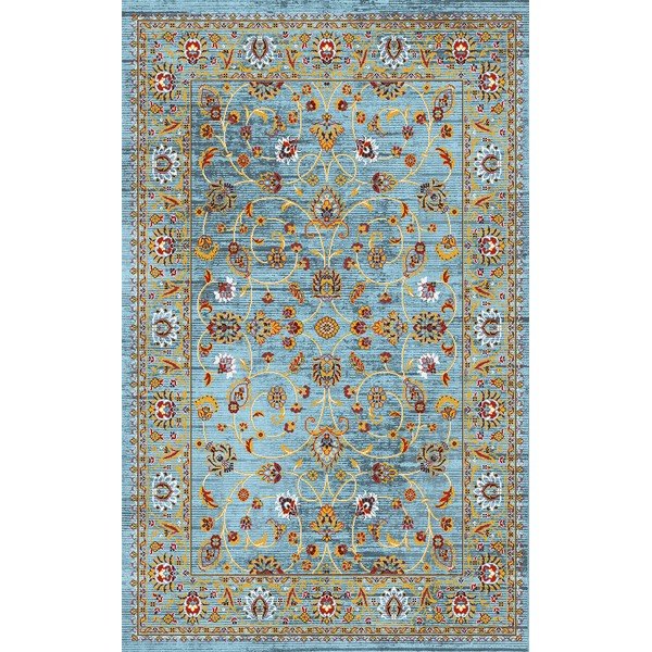 Covor turcoaz lavabil 50x80 cm Quoise – Vitaus