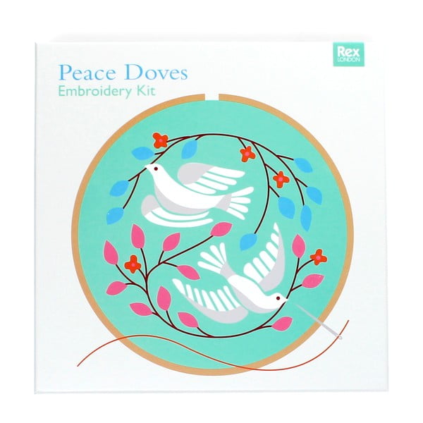 Set de brodat Peace Doves – Rex London-image-2