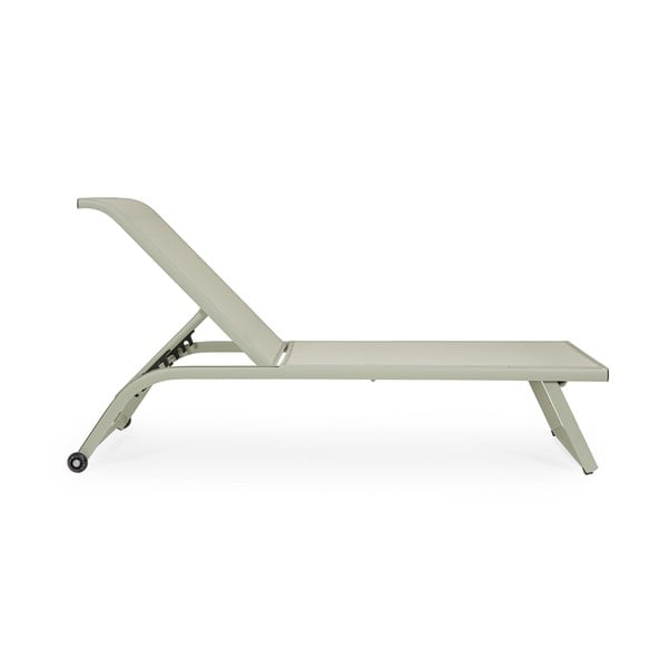 Șezlong de grădină taupe din metal Taylor – Bizzotto-image-2
