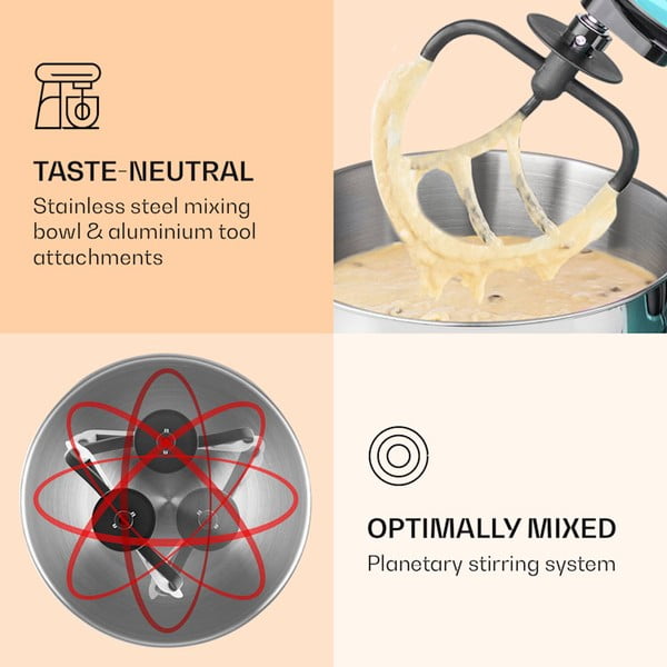 Robot de bucătărie Klarstein Bella Pico 2G, bej-image-2