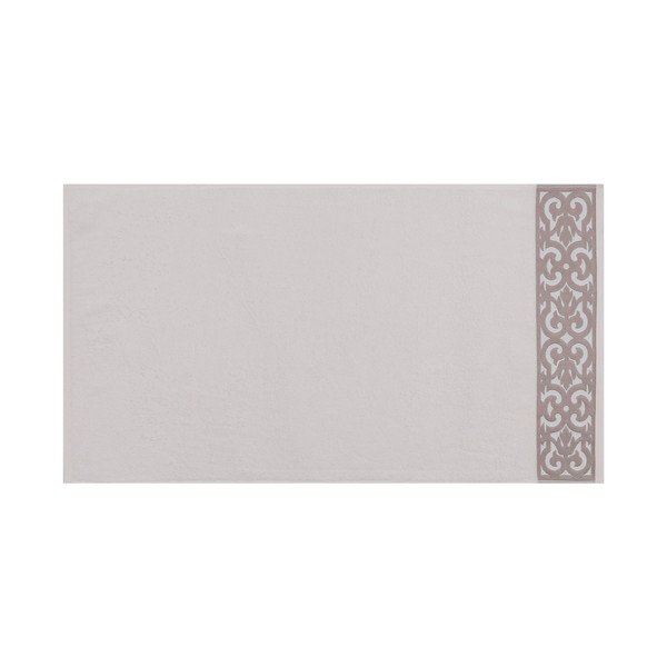 Set 2 prosoape pentru mâini Grace, cu ornament maro-image-4