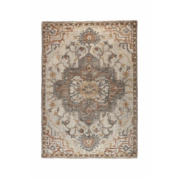 Covor bej din amestesc de lână 200x300 cm Amori – Dutchbone