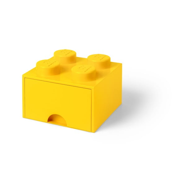 Cutie depozitare cu sertar LEGO®, galben-image-1