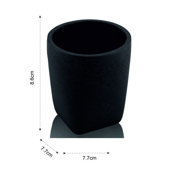 Suport pentru periuța de dinți gri din polirășină Sandy - Tomasucci-image-2