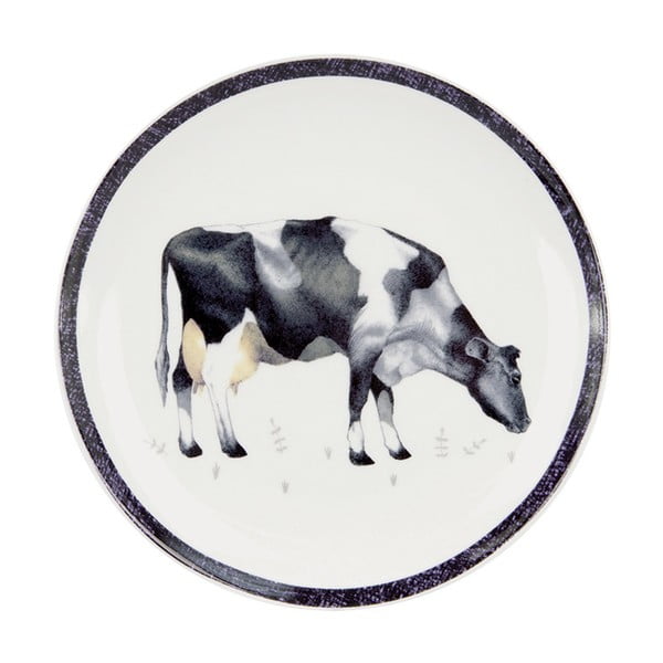 Farfurie desert din porțelan Ashdene Dairy Belles, ⌀ 15 cm