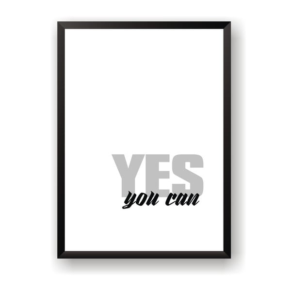 Poster Nord & Co Yes You Can, 30 x 40 cm