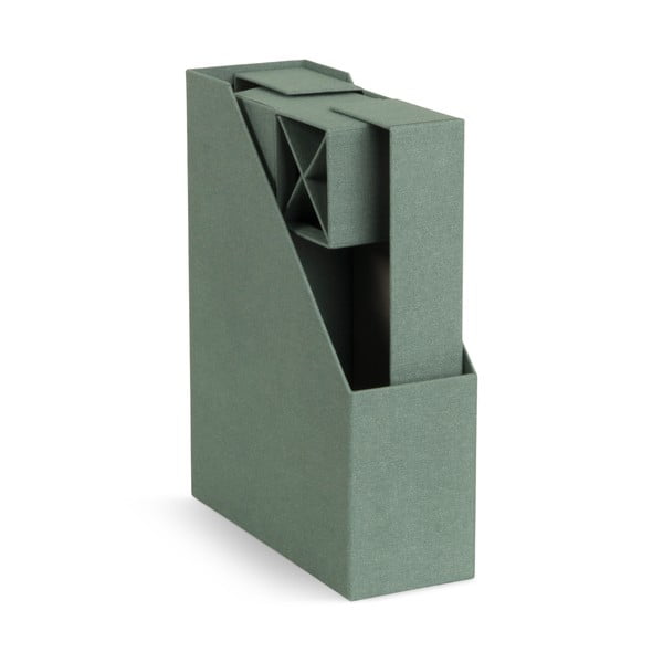 Organizatoare 4 buc. din carton Hugo Canvas Paper Laminate – Bigso-image-3