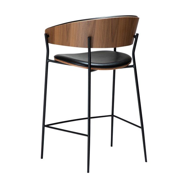 Scaun de bar negru (înălțime șezut 63,5 cm) Crib – DAN-FORM Denmark-image-3