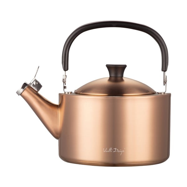 Ceainic arămiu din oțel inoxidabil 1,5 l Diamante – Vialli Design