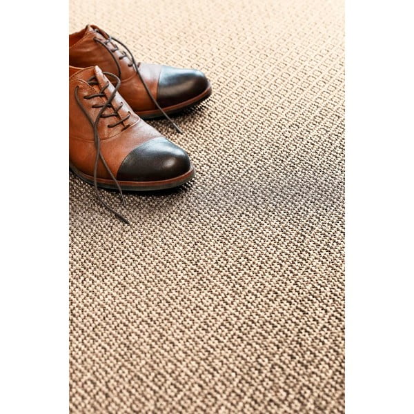 Covor bej tip traversă 250x80 cm Bello™ - Narma-image-1
