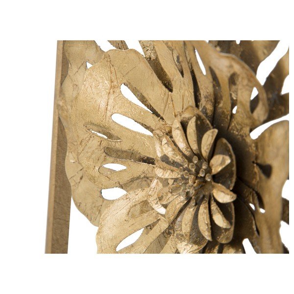 Decorațiune de perete Mauro Ferretti Luxy Nature, auriu-image-3