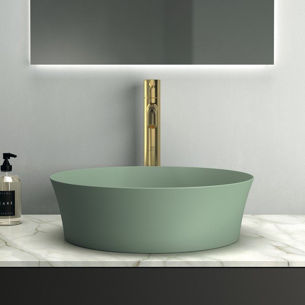 Chiuvetă verde rotundă din ceramică ø 40 cm Ipalyss – Ideal Standard-image-4
