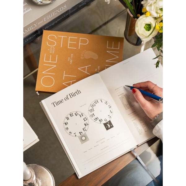 Jurnal pentru bebeluș 64 pag. One Step at a Time: A Book About the First Time in My Life – Printworks-image-1