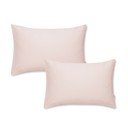Set 2 fețe de pernă din bumbac satinat Bianca Standard, 50 x 75 cm, roz