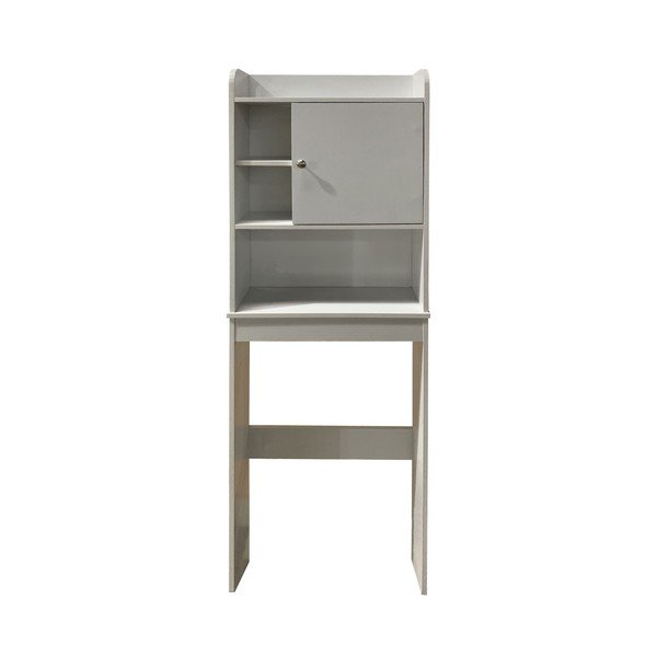 Dulap deasupra mașinii de spălat / WC, alb, înalt 58x173 cm Laundry – Tomasucci